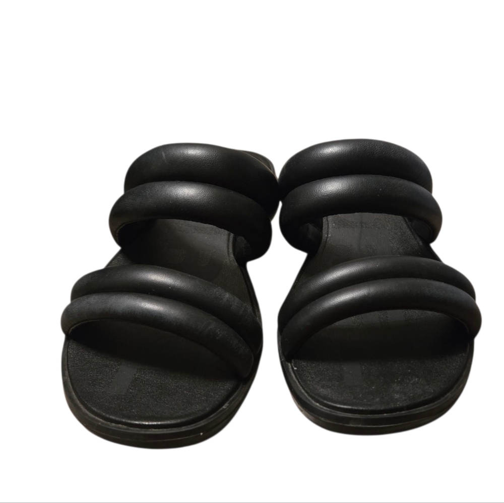 Sorel Black Dual-Strap Slide Sandals - Picture 2 of 4
